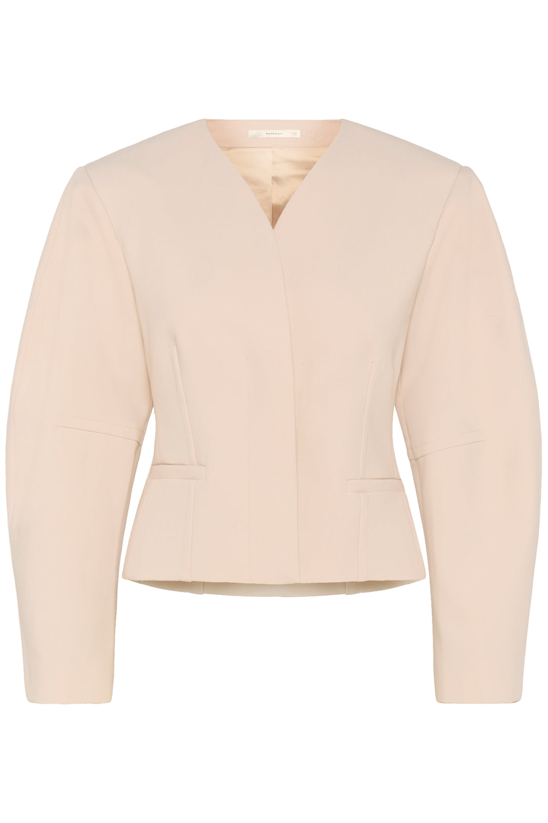 Veste courte à manches sculptées Chayce