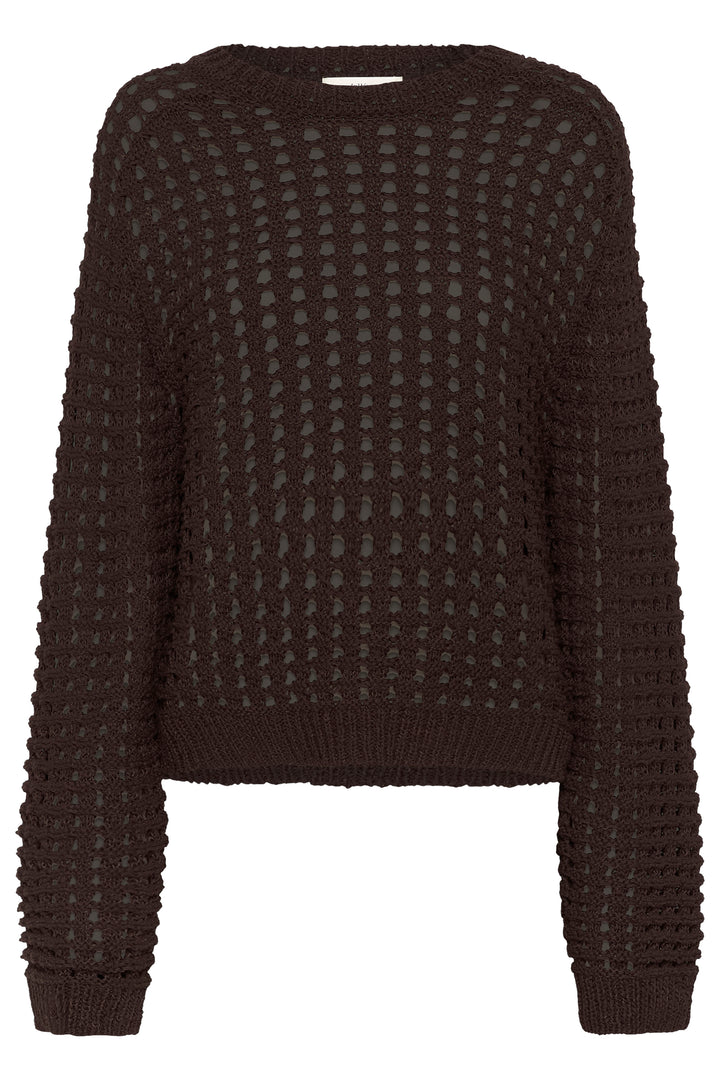 Pull Muno en tricot ajouré