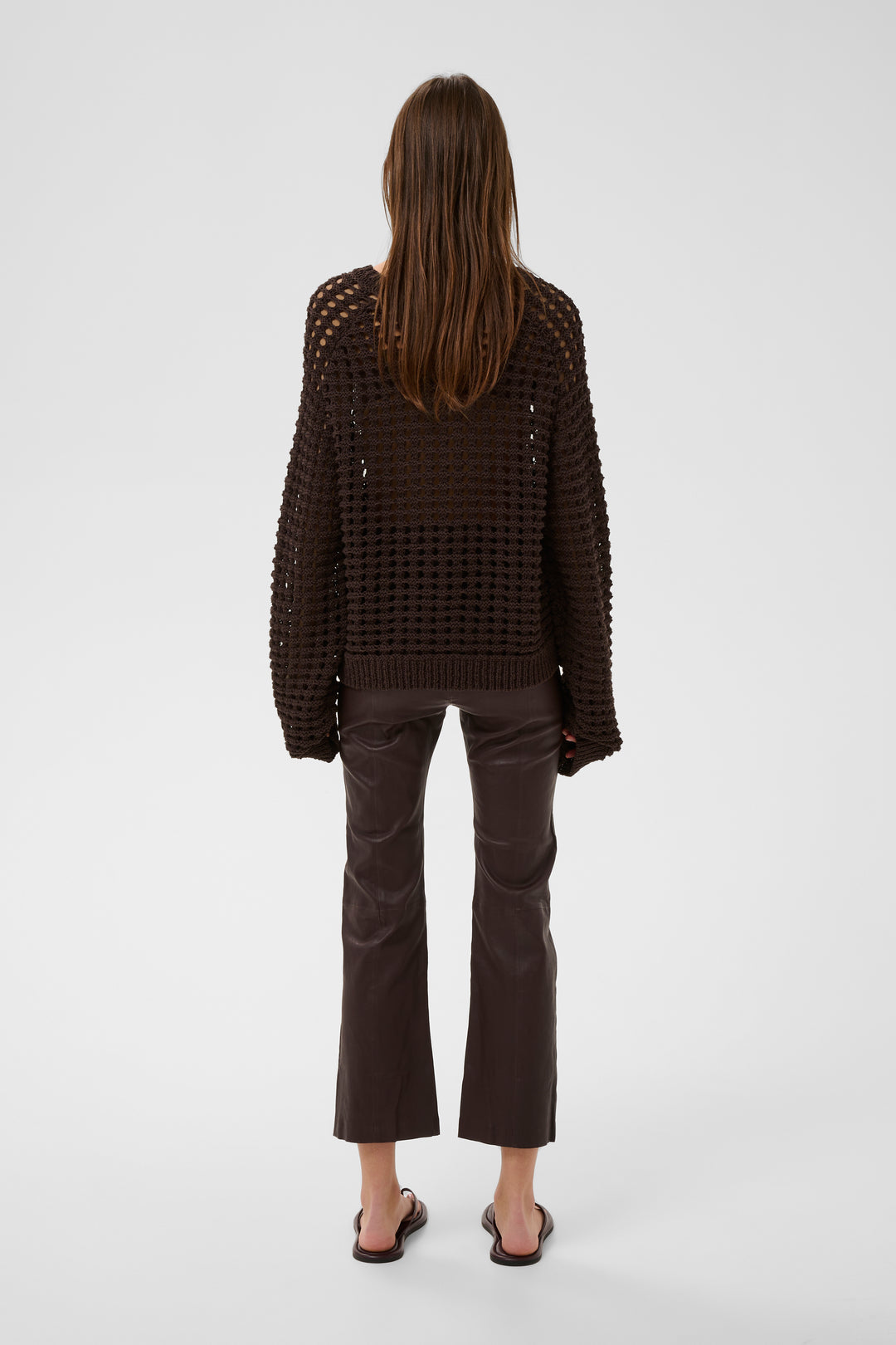 Pull Muno en tricot ajouré