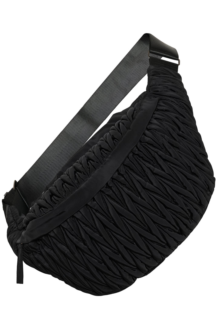 Sac banane à texture froncée Samy