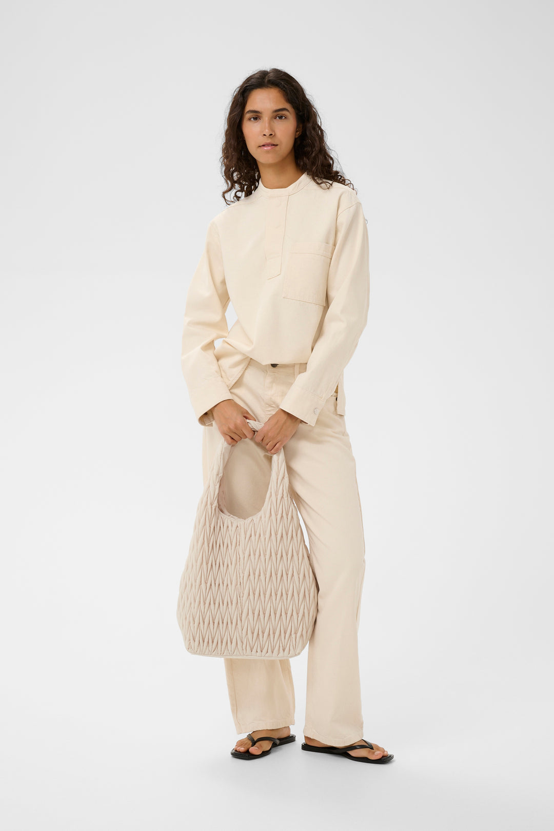 Grand sac souple matelassée Samy