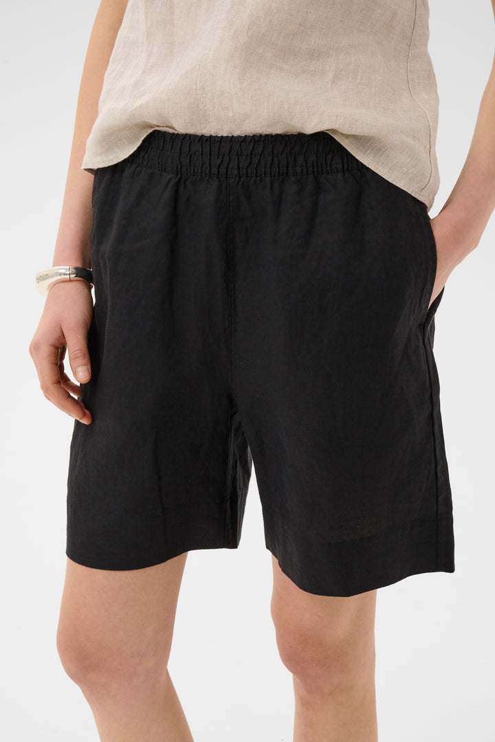 Short Elinor fluide en lin