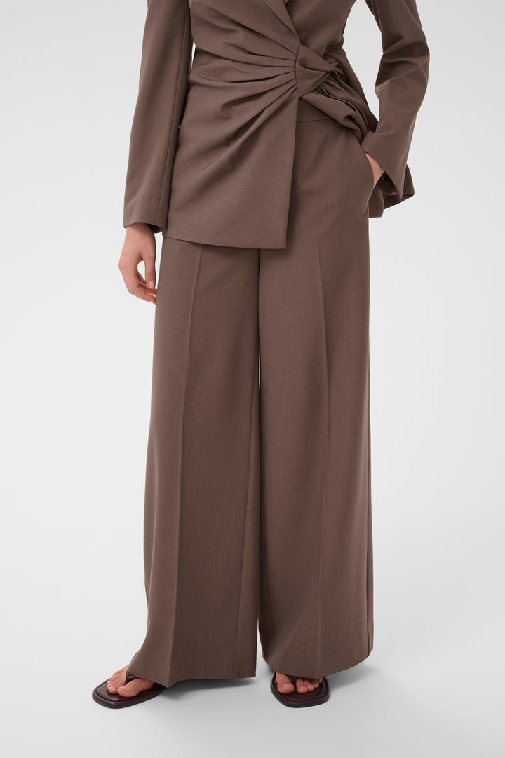 Pantalon tailleur Quit à jambes larges
