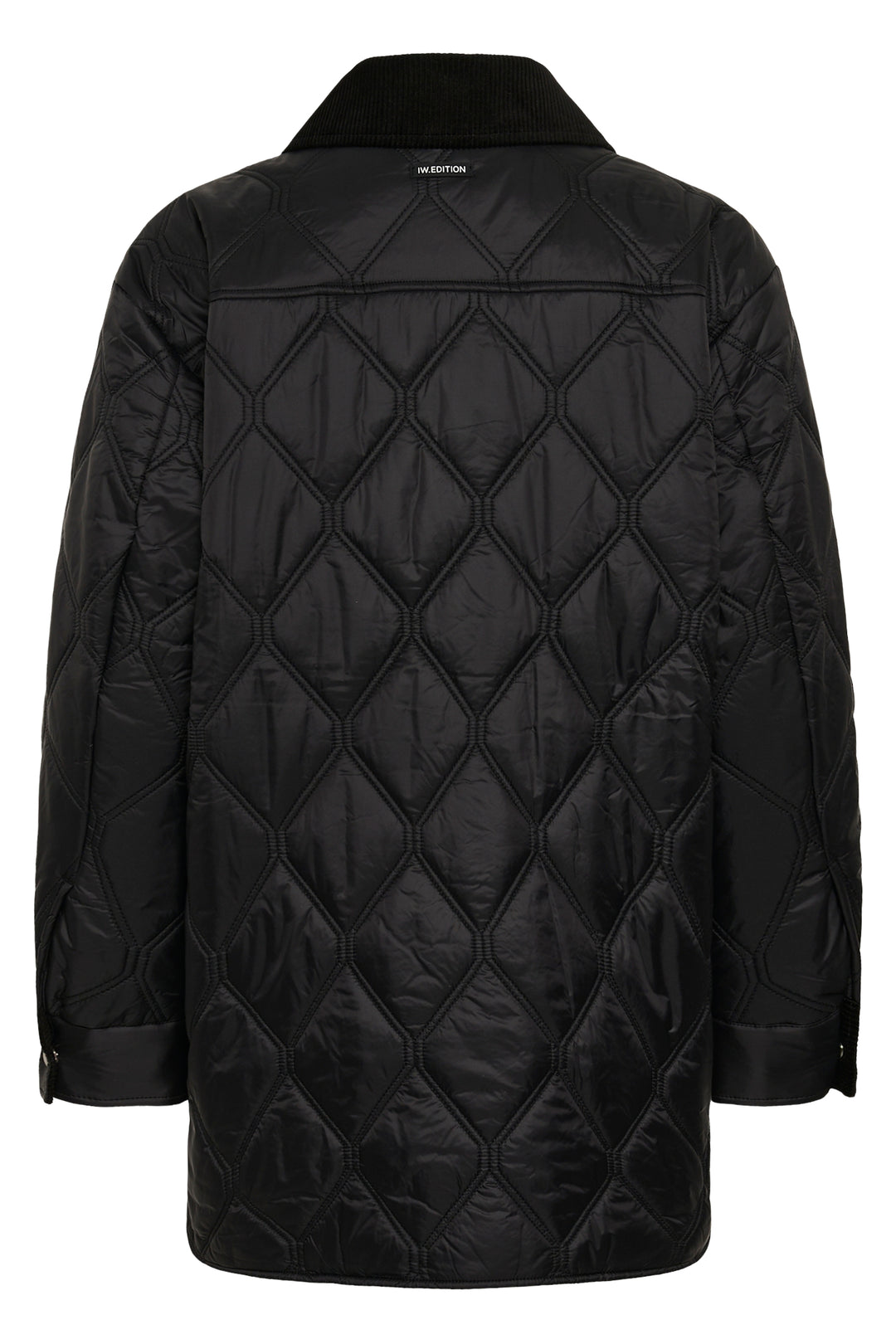 Veste Houston matelassée longue à col contrastant
