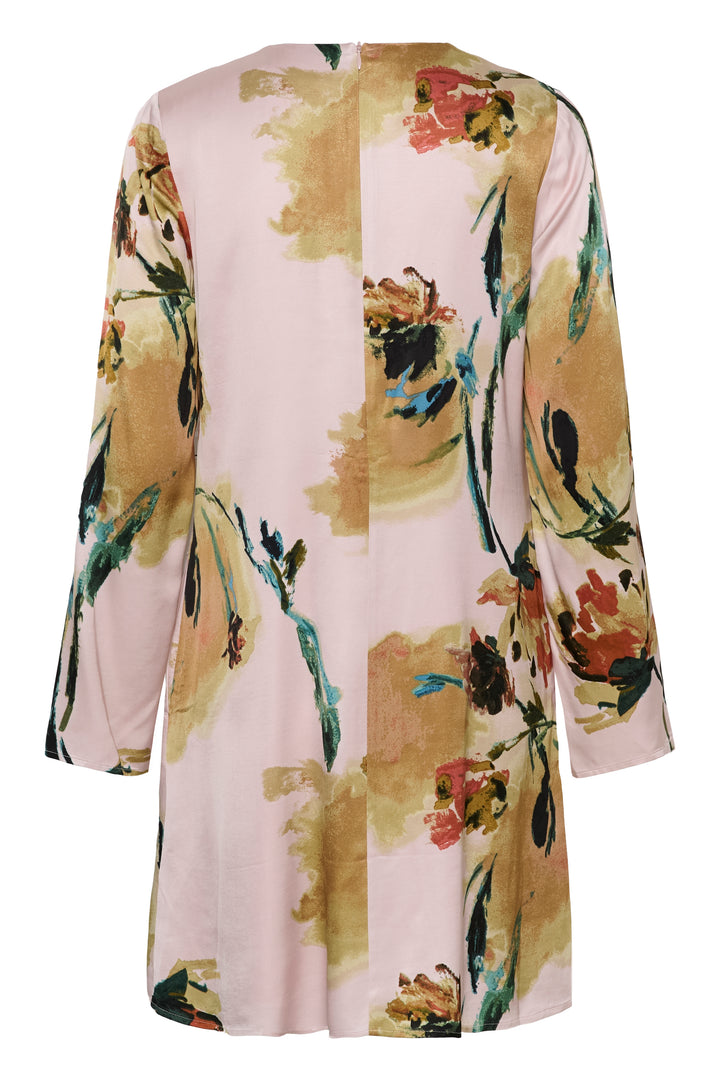 Robe droite Meadow à imprimé floral artistique