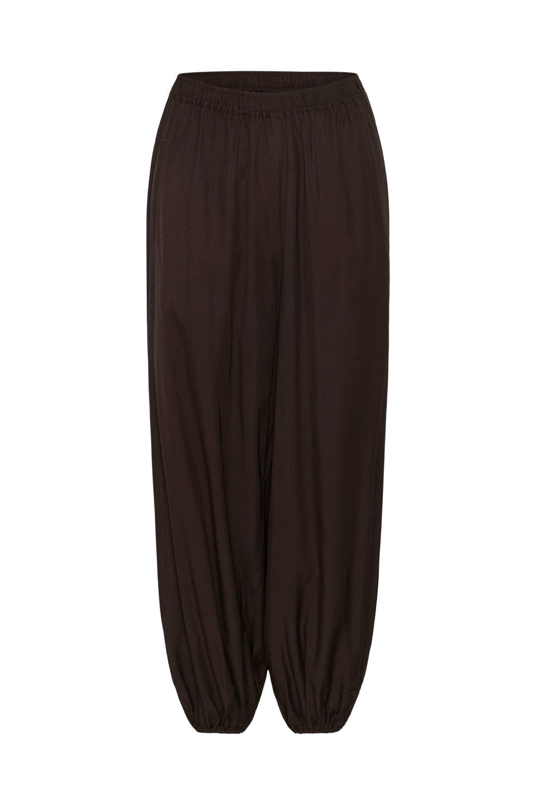 Pantalon fluide Meryl à chevilles élastiquées