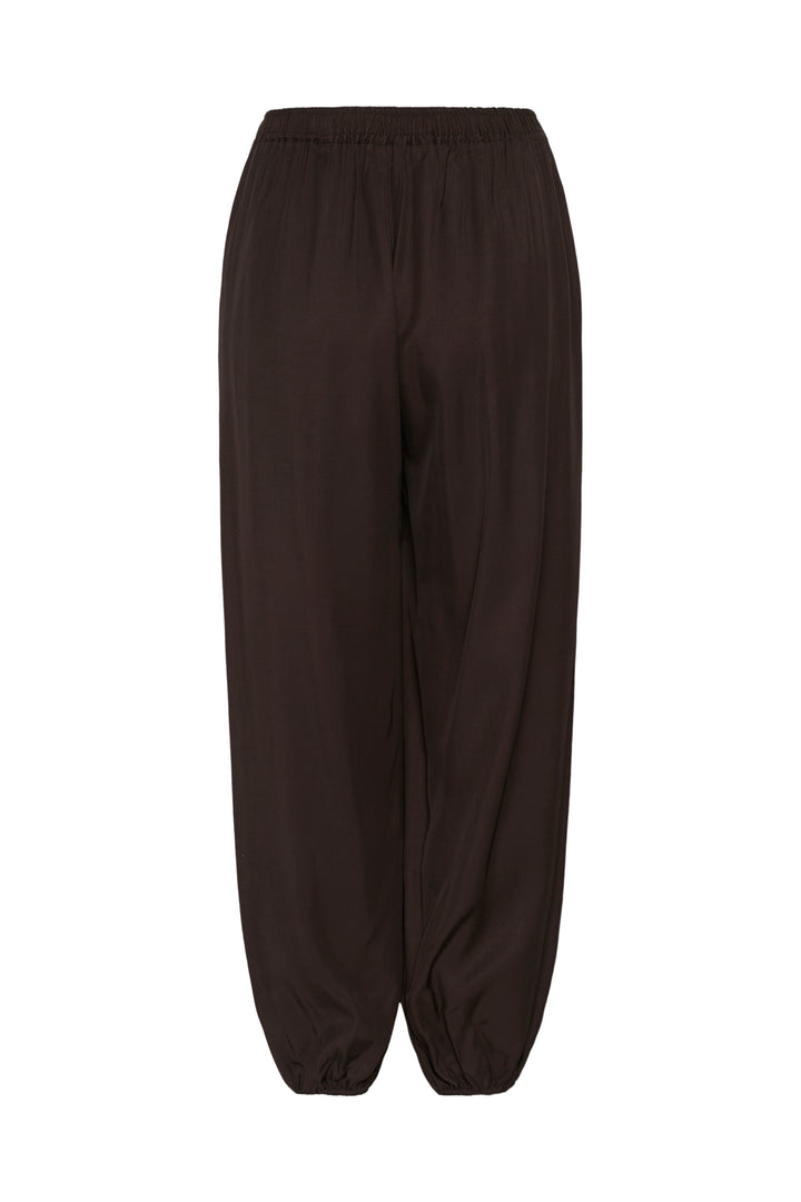 Pantalon fluide Meryl à chevilles élastiquées