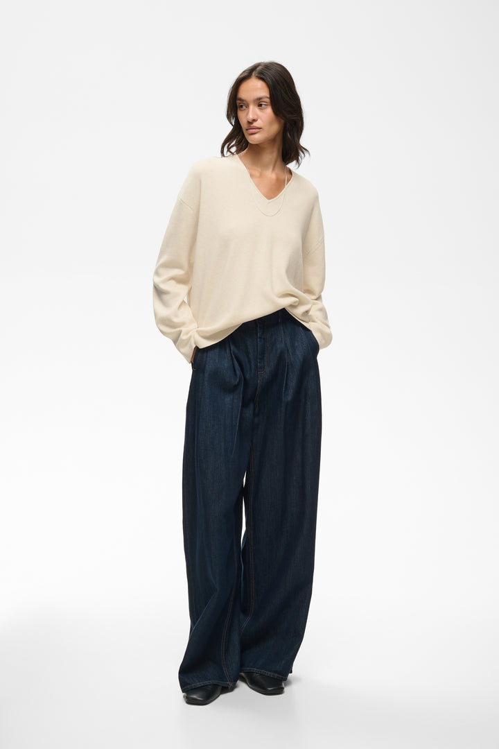 Pull décontracté à encolure V Tilda
