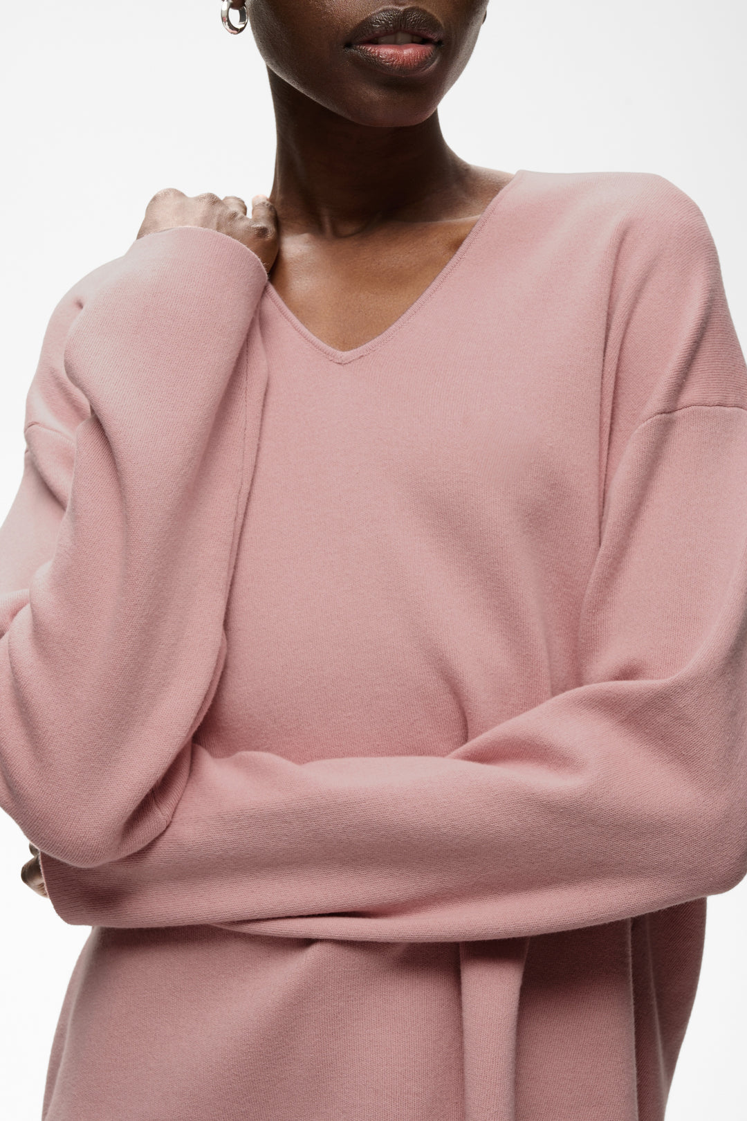 Pull décontracté à encolure V Tilda