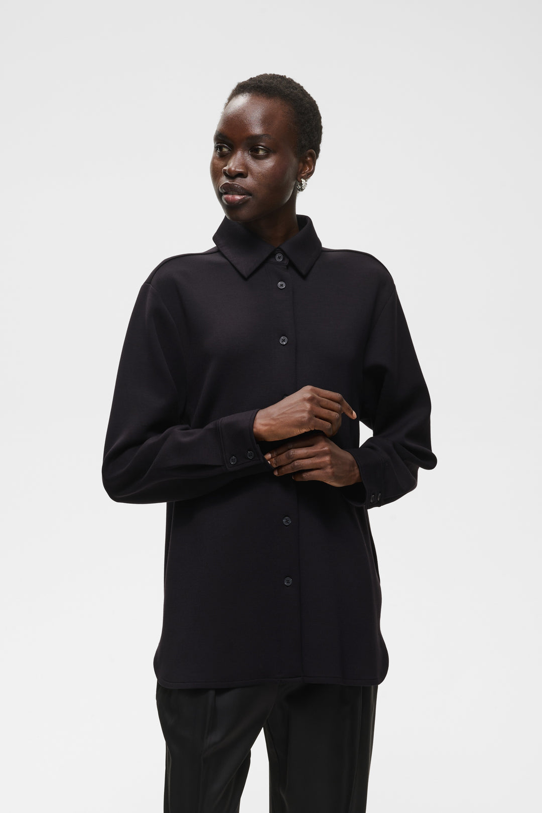 Chemise oversize à poignets boutonnés Baya Vincent