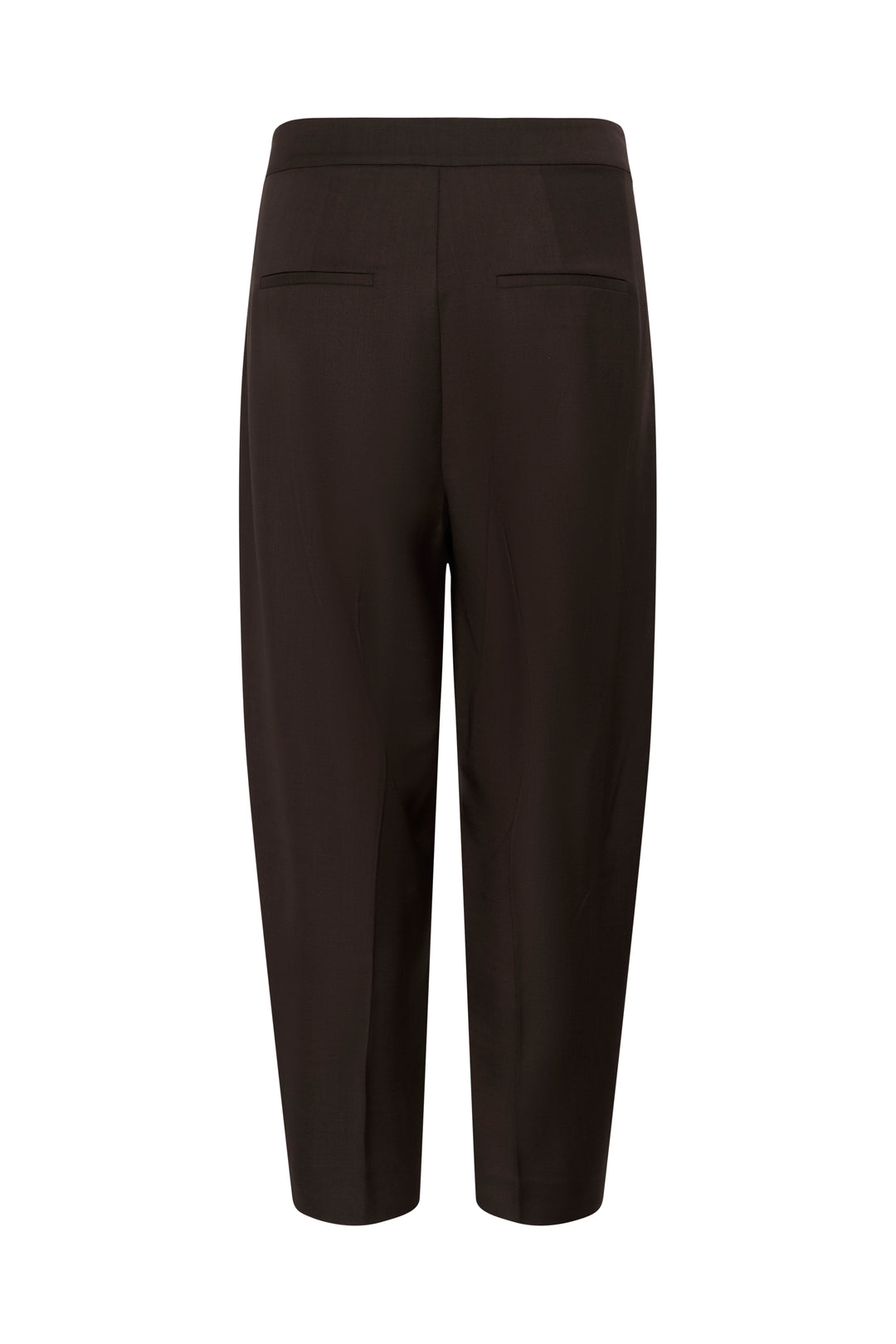 Pantalon Cadie barrel à plis marqués