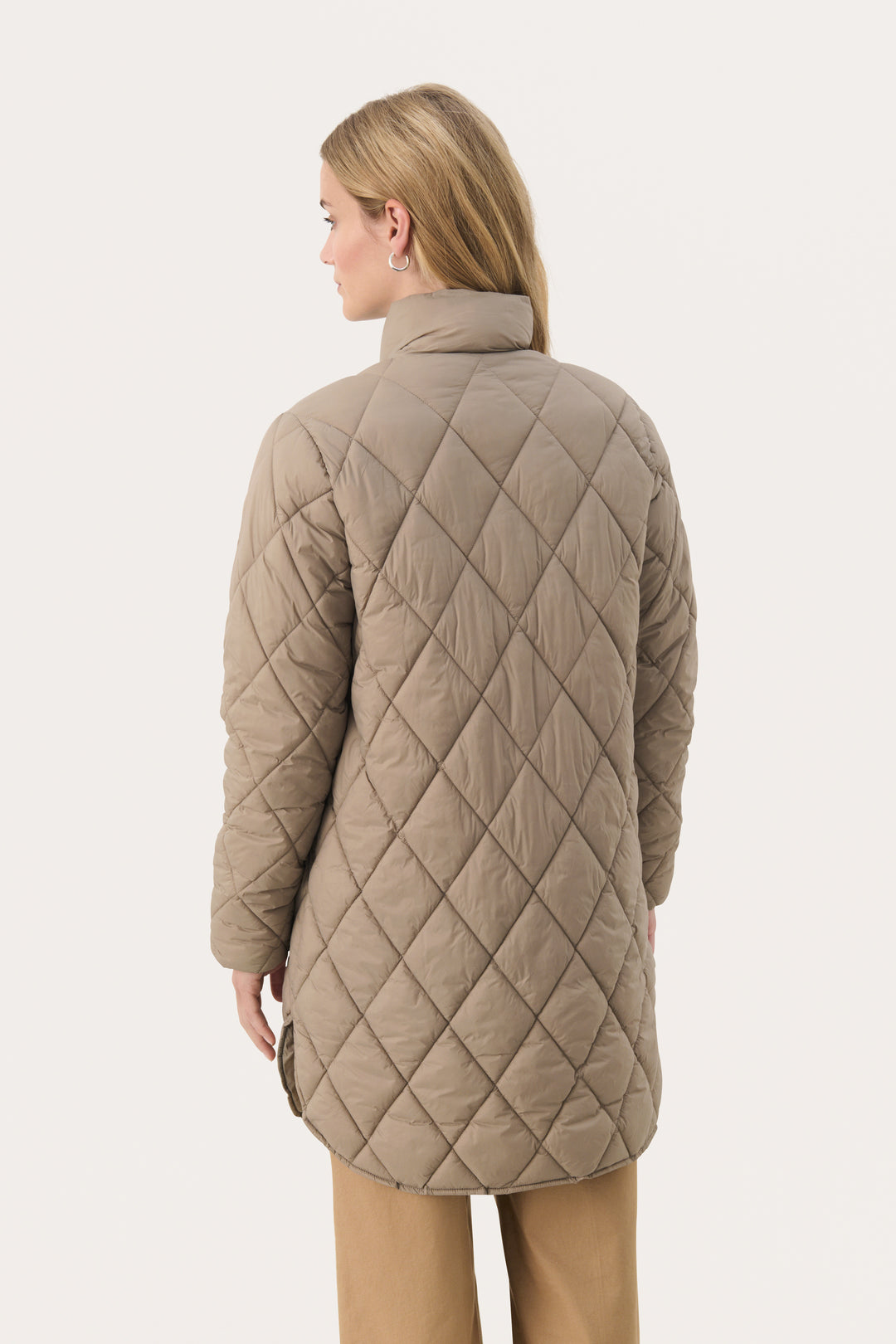Manteau long matelassé mi-saison Olilas