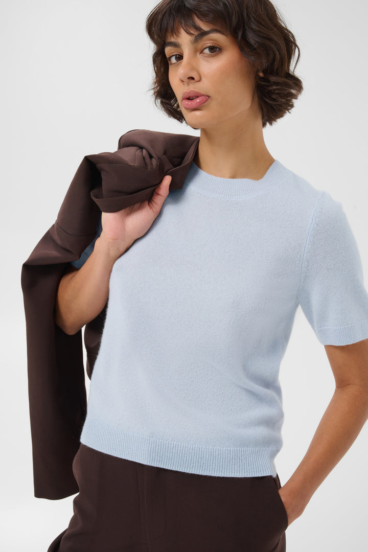 Pull doux à manches courtes Everlotta