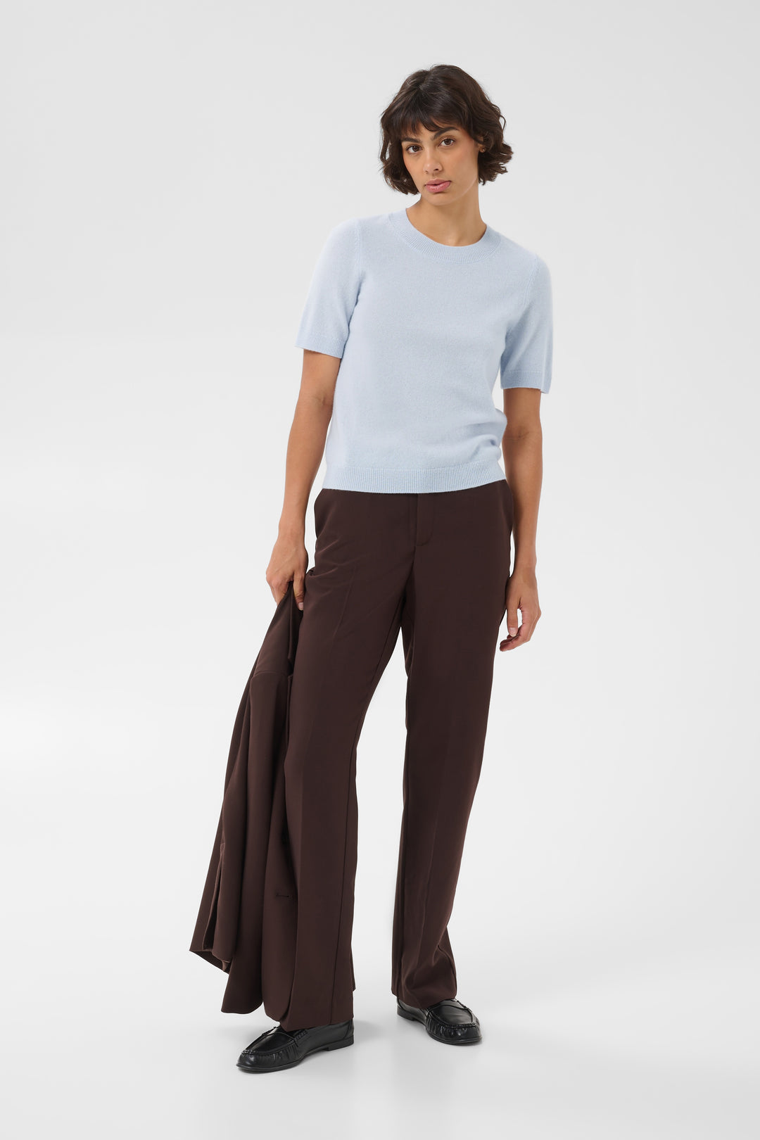 Pull doux à manches courtes Everlotta