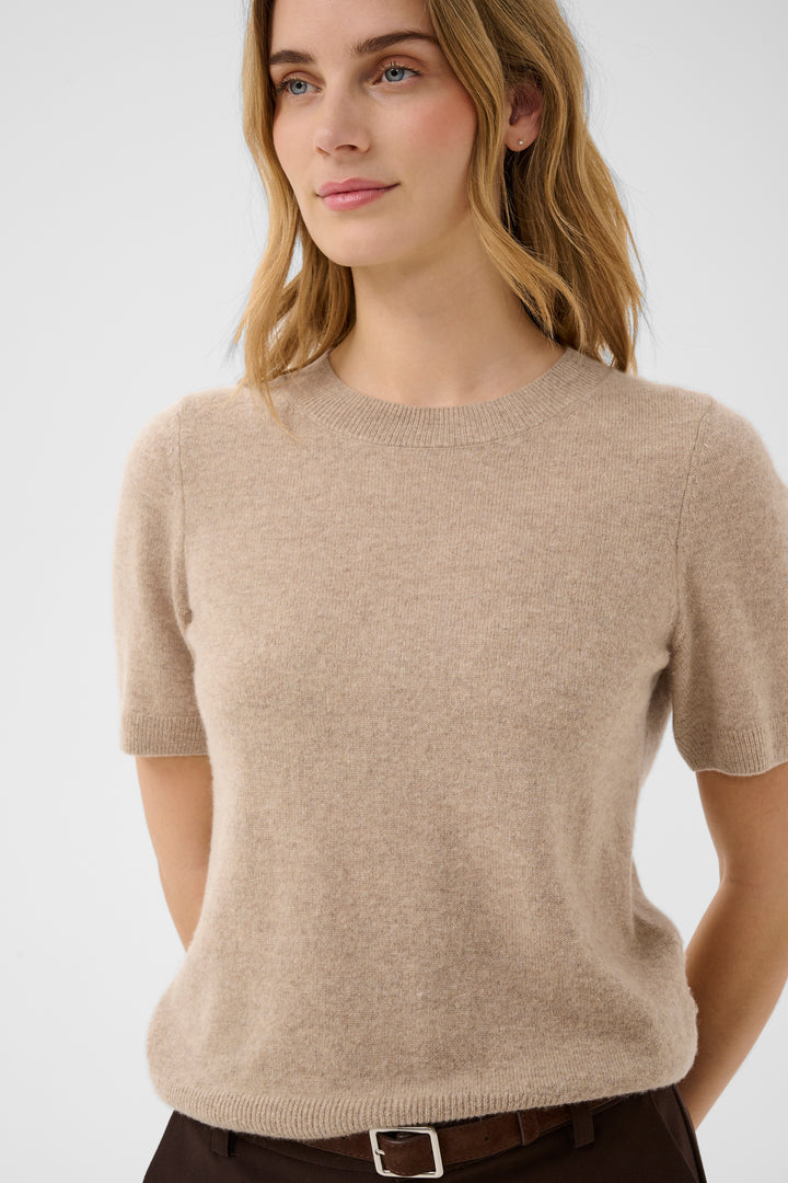 Pull doux à manches courtes Everlotta