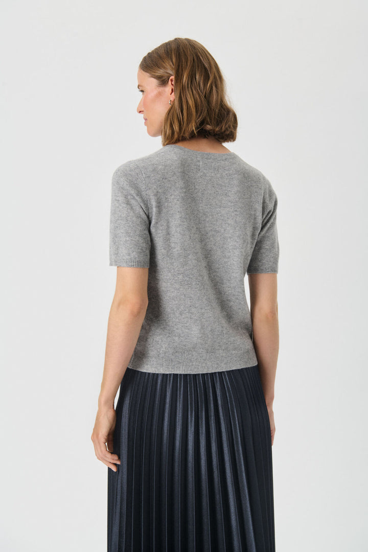 Pull en cachemire à manches courtes Everlotta