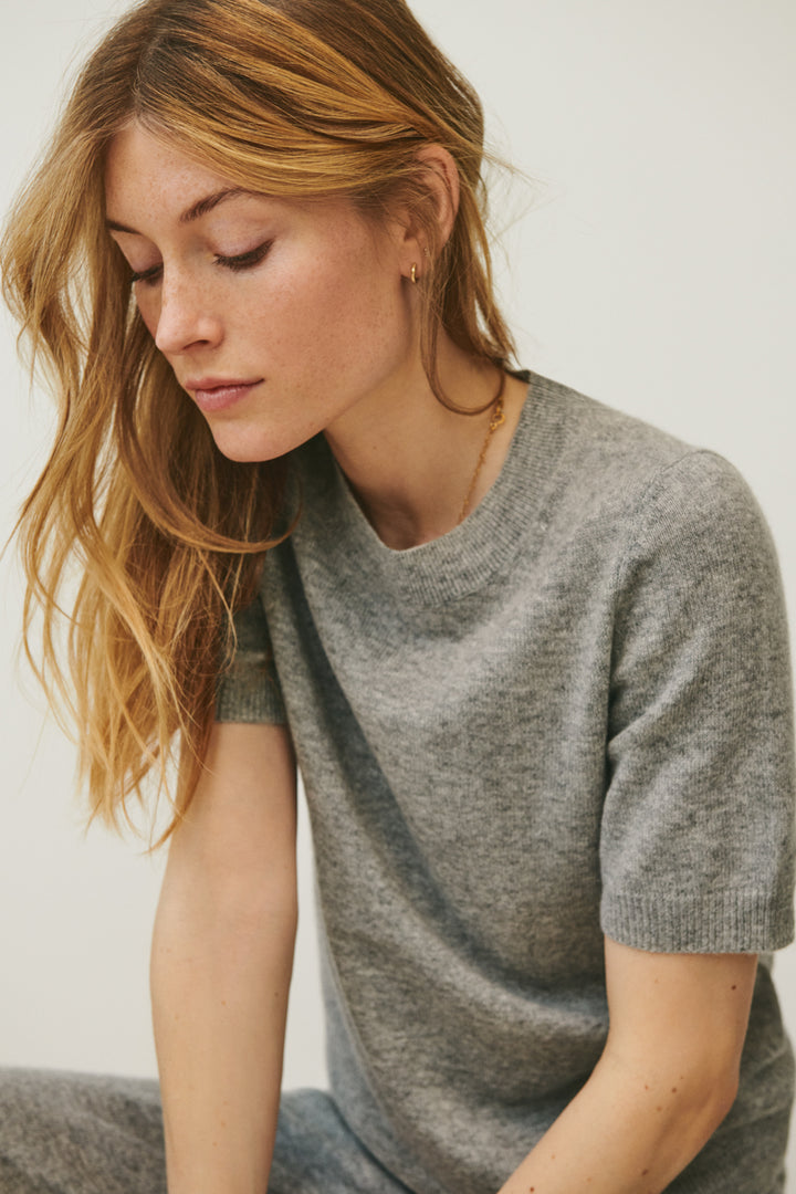 T-shirt col rond Everlotta