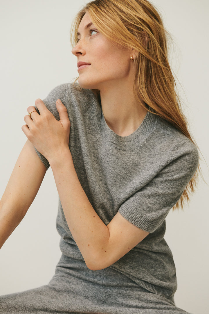 T-shirt col rond Everlotta