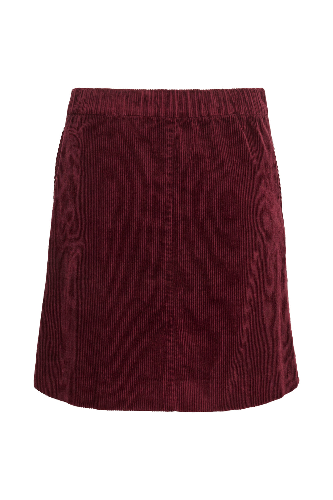 Jupe courte en corduroy avec poches Lings