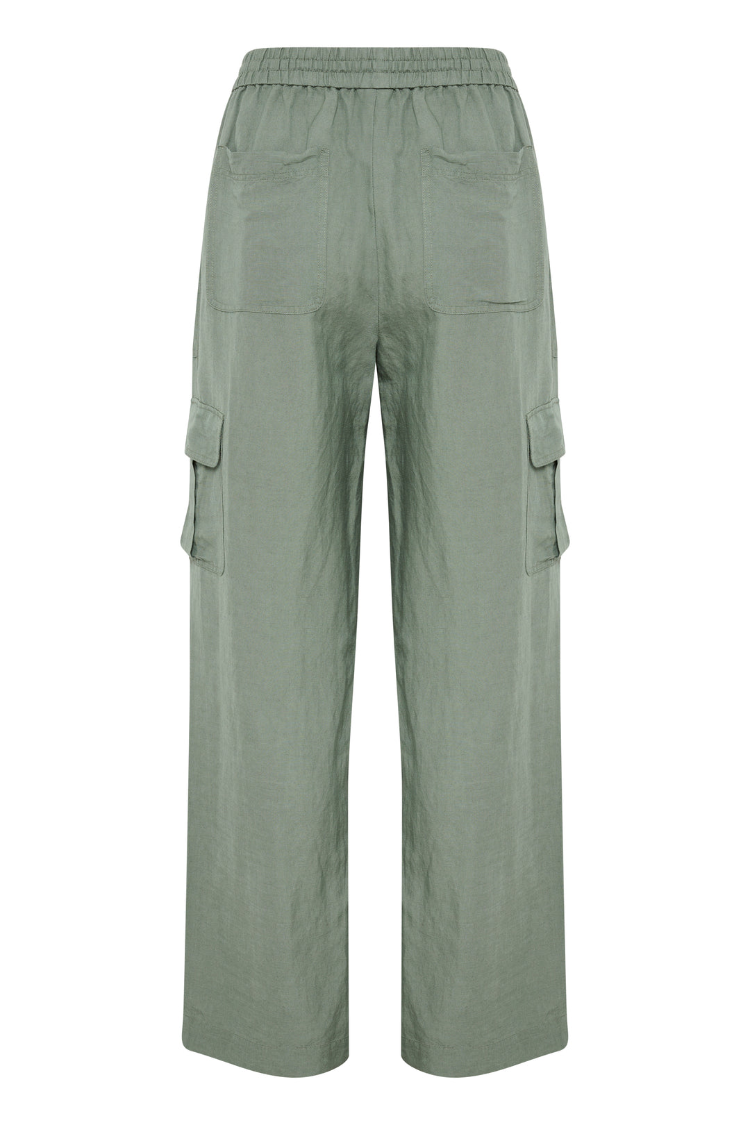 Pantalon style cargo taille élastique Grazia