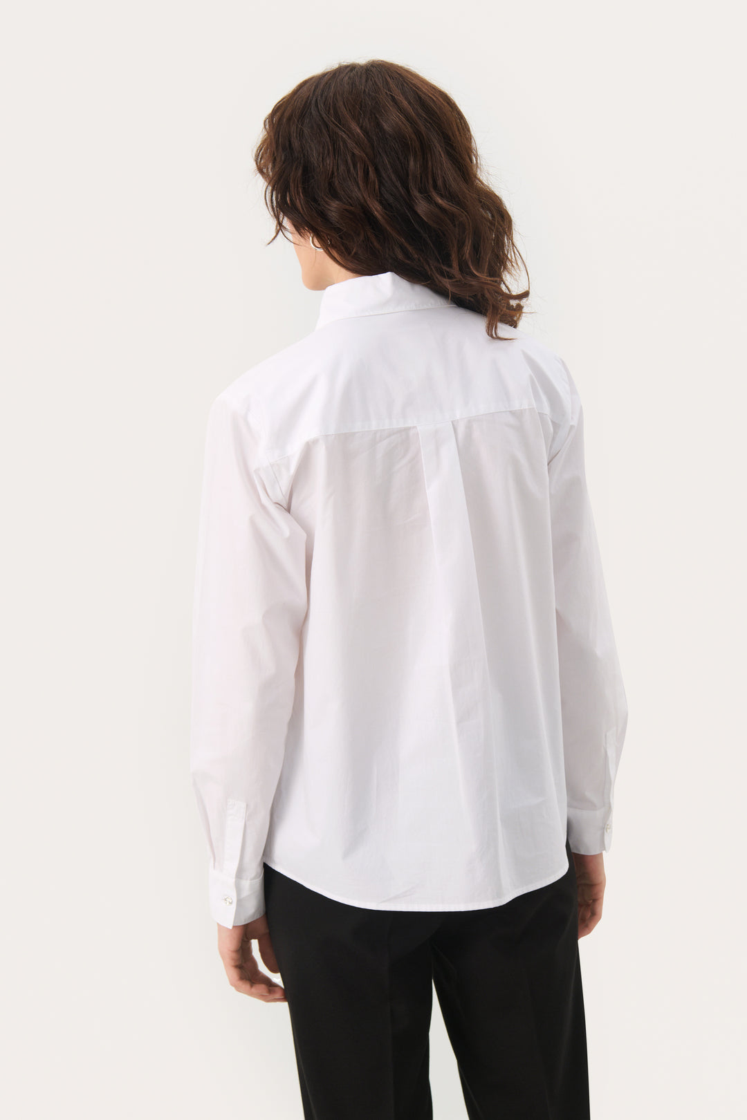 Chemisier plastron avec pastilles multi Maye