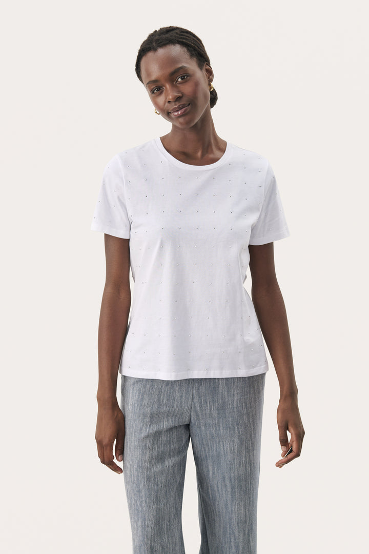 T-shirt avec strass Maggi