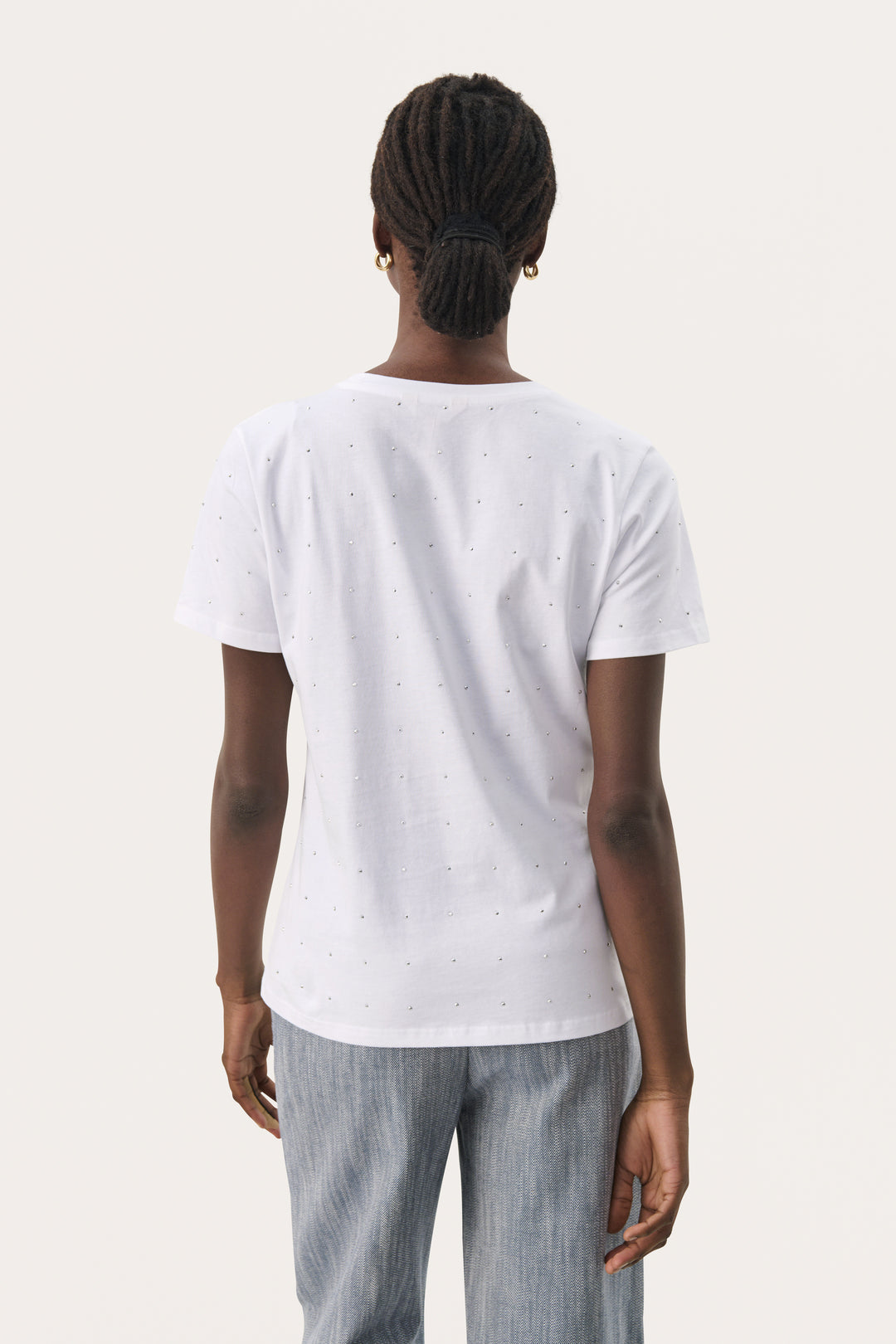 T-shirt avec strass Maggi
