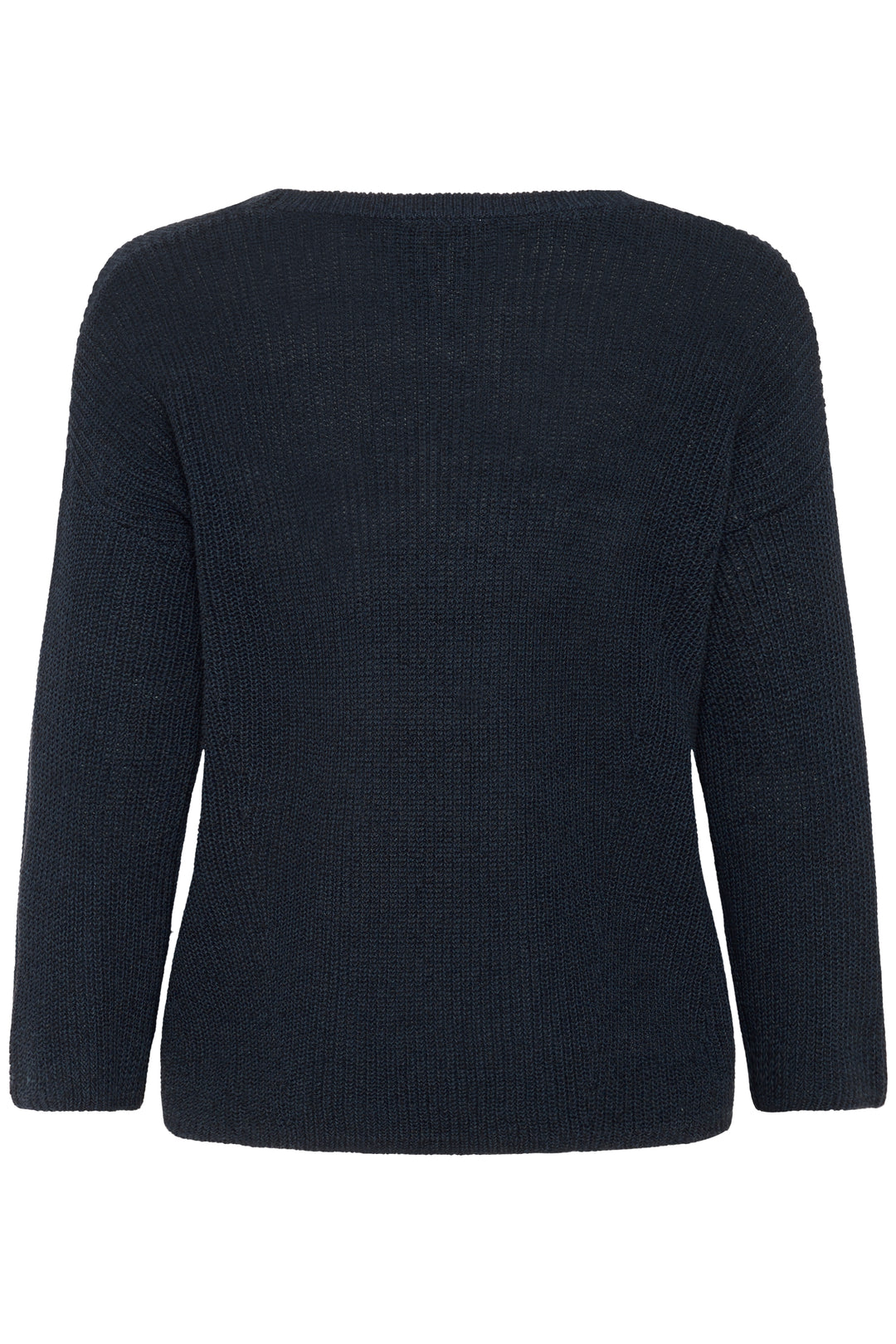 Pull en lin et coton à manches 7/8 Etrona