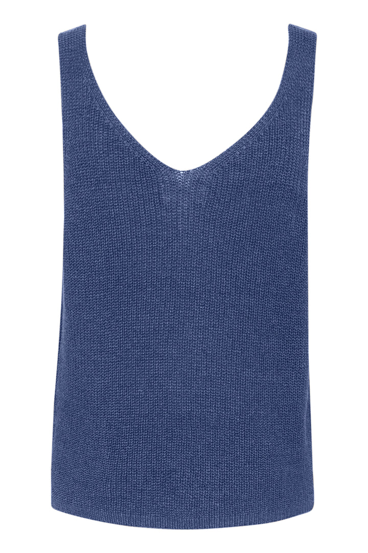 Camisole en tricot de lin et coton Rebecca