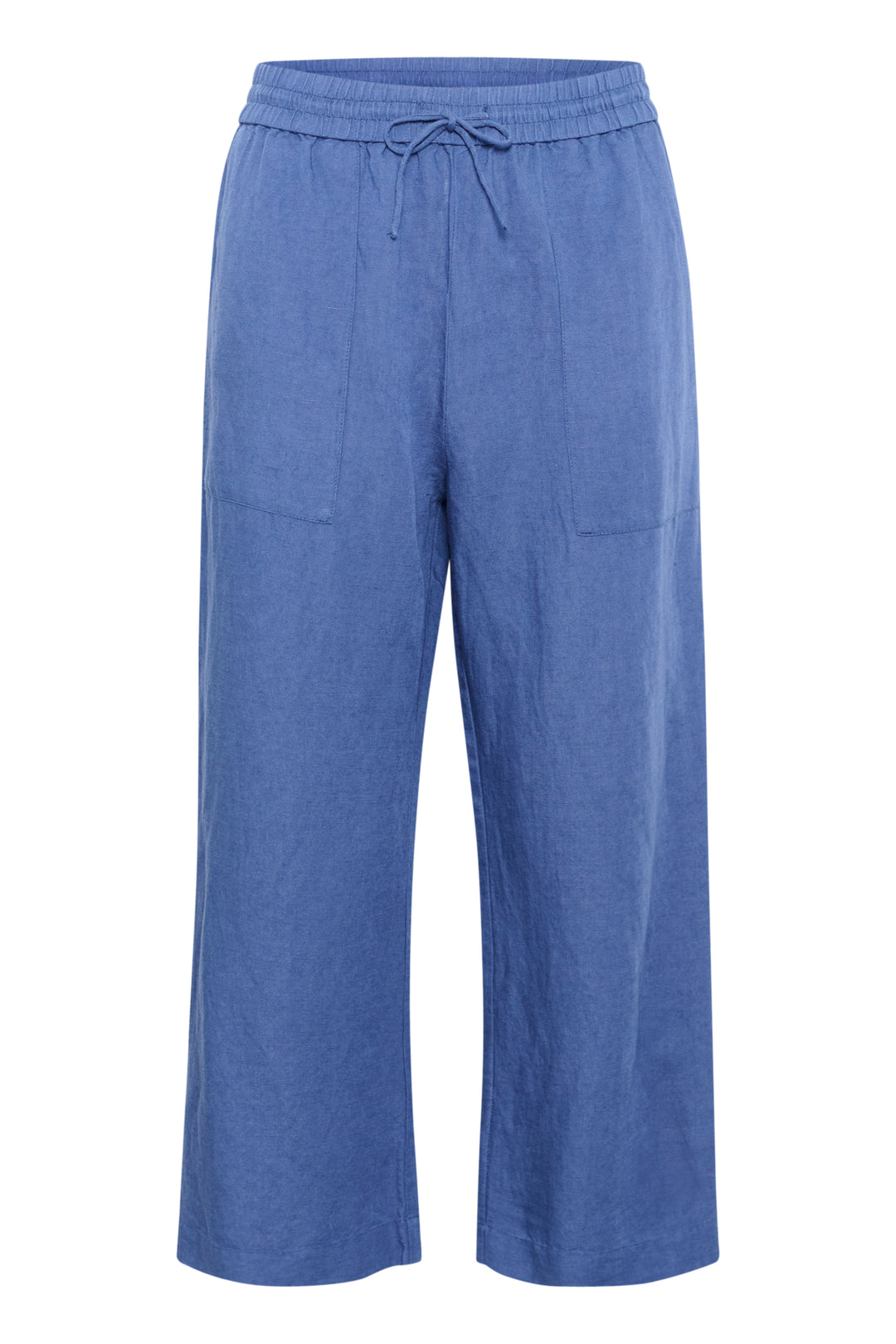 Pantalon de lin ample à taille élastique Eniolas