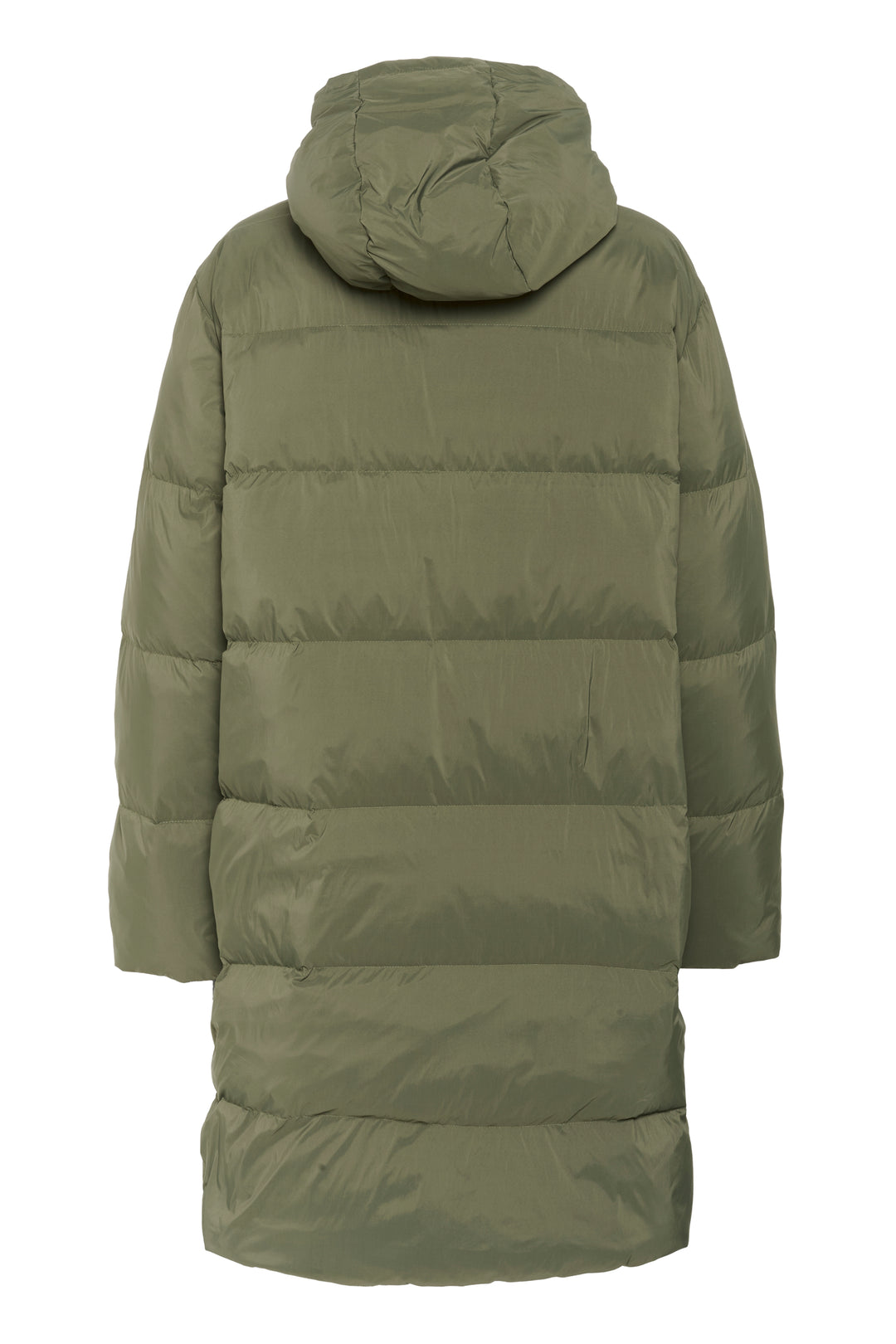 Manteau long en duvet avec capuchon Saba