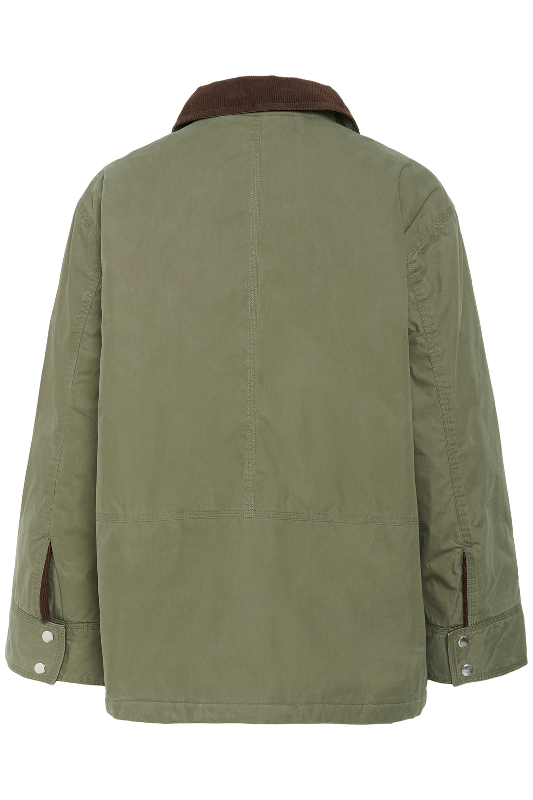 Manteau ''barn coat'' avec détails en corduroy Shanti