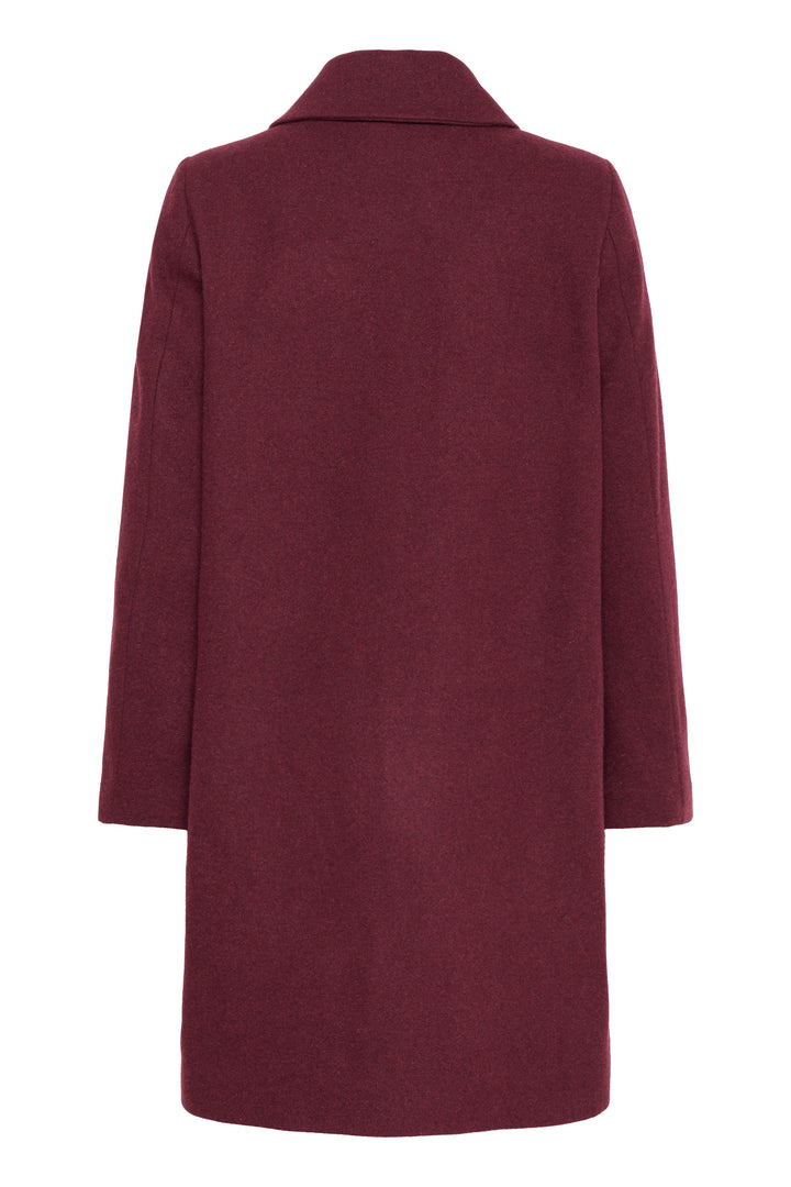 Manteau mi-long avec col classique Kamillas