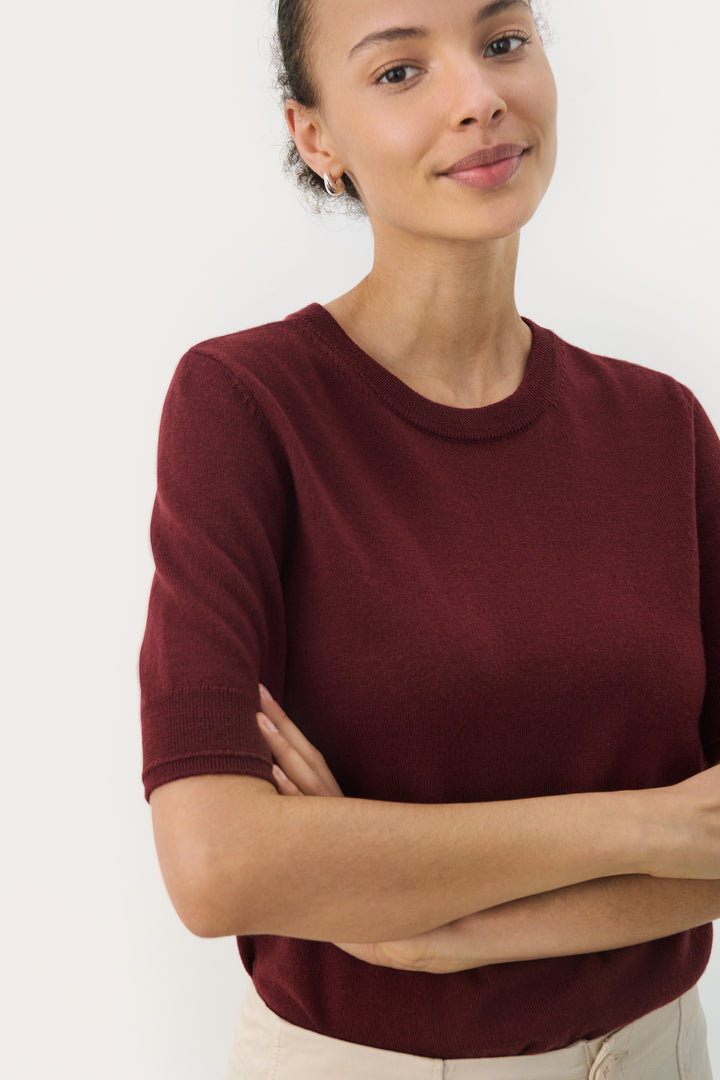 Pull en laine à manches 3/4 Natanya