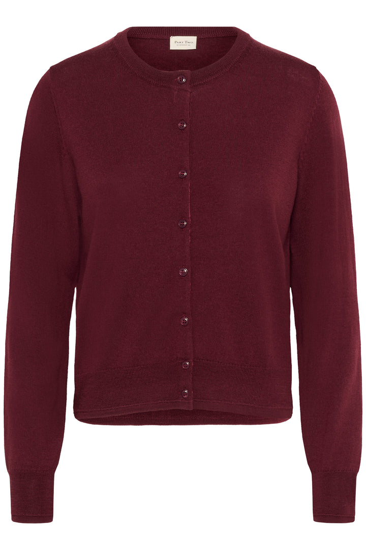 Cardigan boutonné en laine Noelani