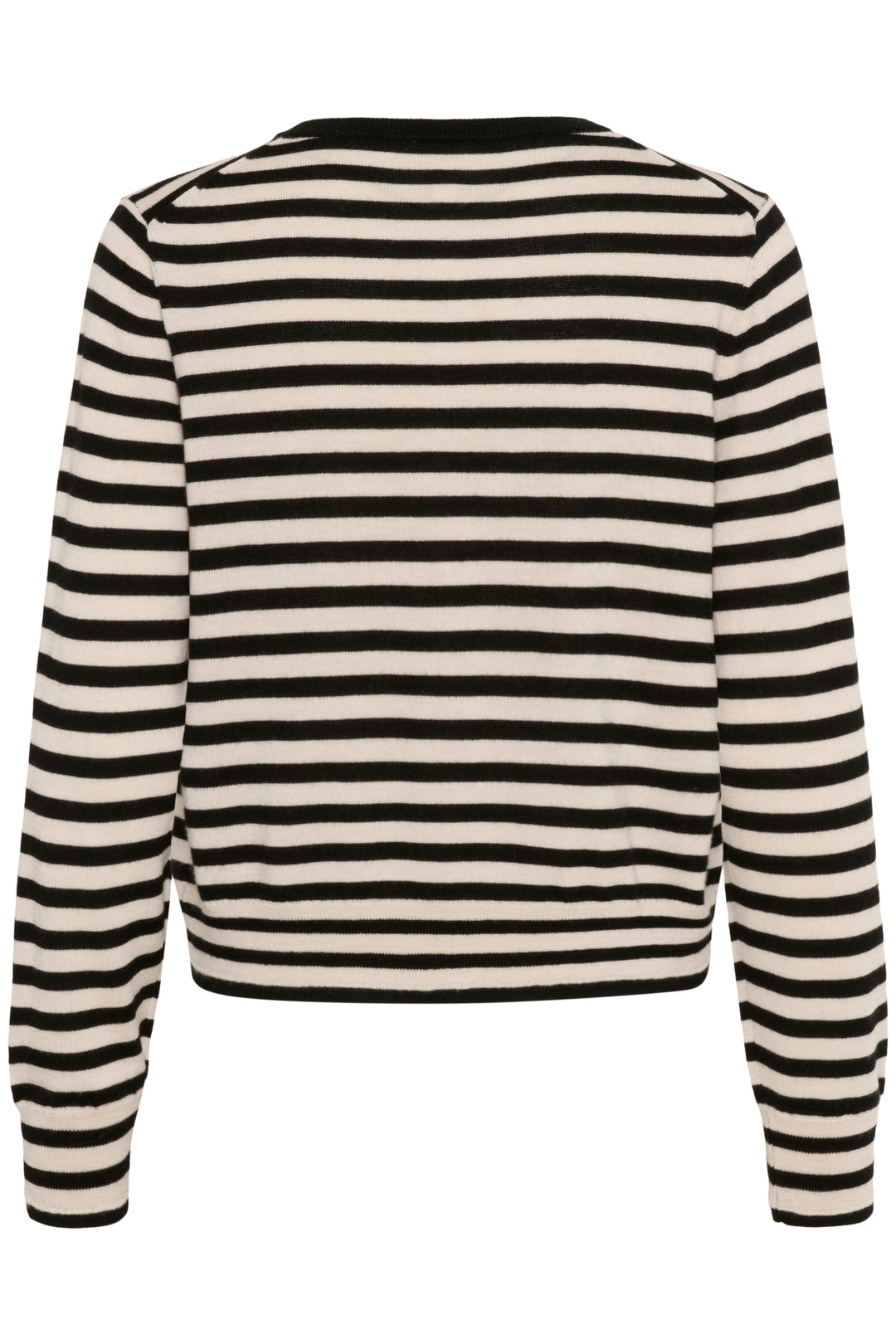 Cardigan en laine rayé avec boutons Noelani