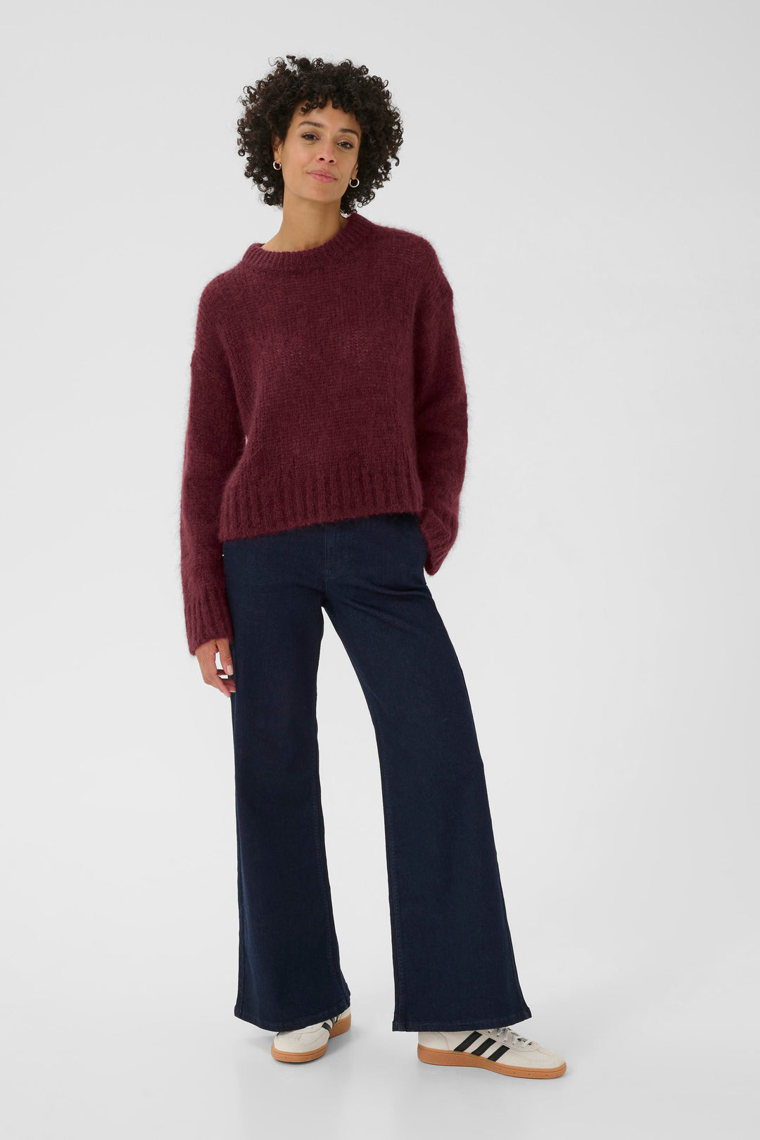 Pull en laine avec col rond Sille