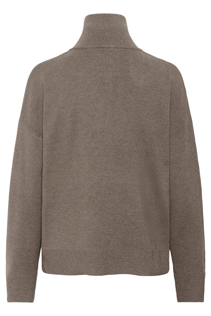 Pull avec col montant zippé Silvana