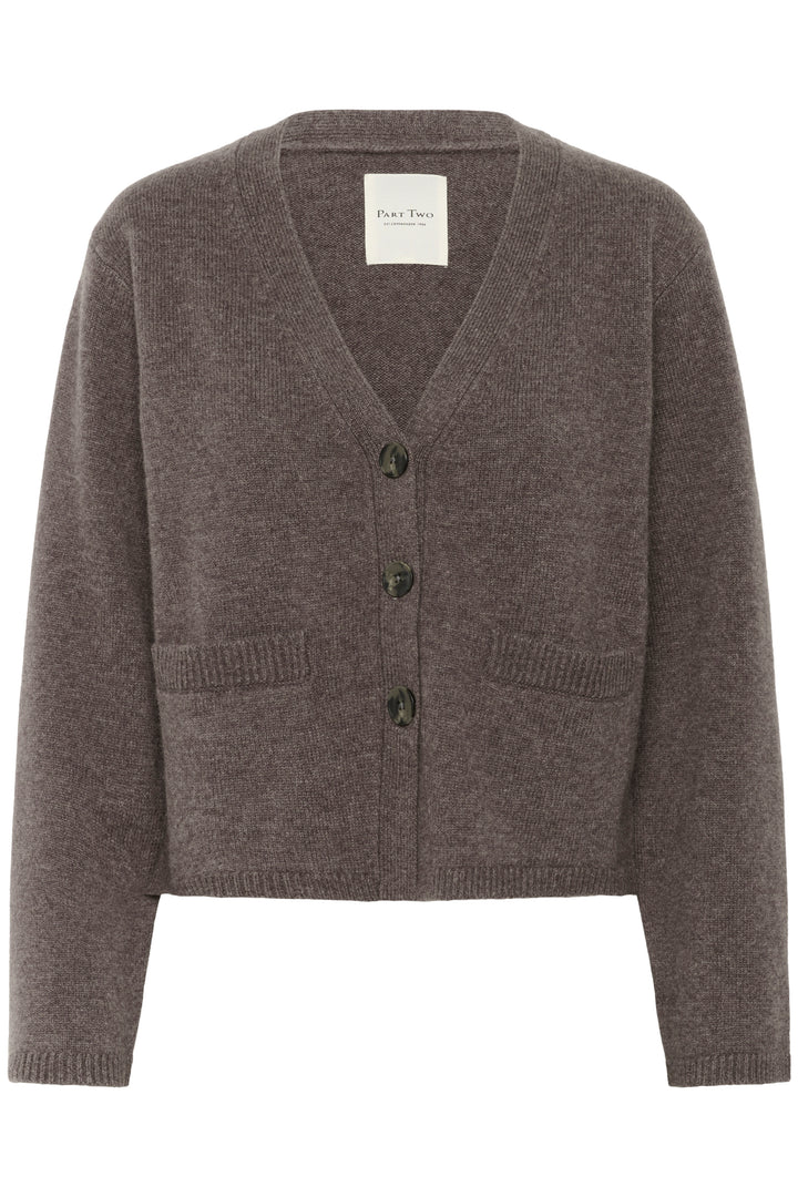 Cardigan boutonné en laine Sveva