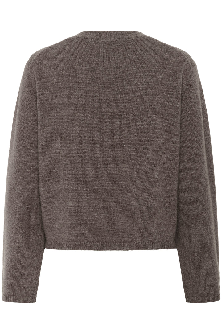 Cardigan boutonné en laine Sveva