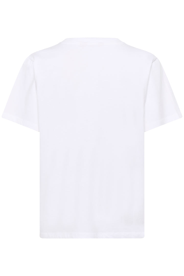 T-shirt en coton avec motif floral Jamina