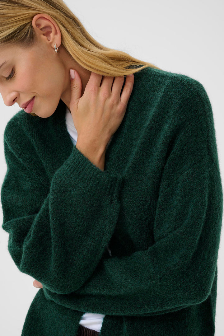 Cardigan ample en mélange de laine Rastina