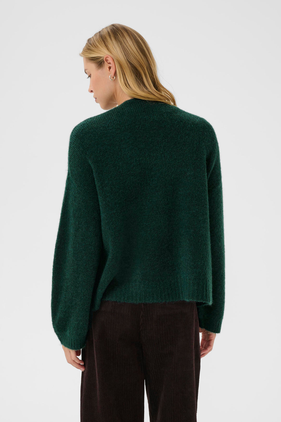 Cardigan ample en mélange de laine Rastina