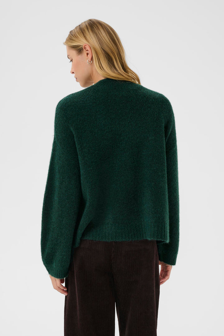 Cardigan ample en mélange de laine Rastina