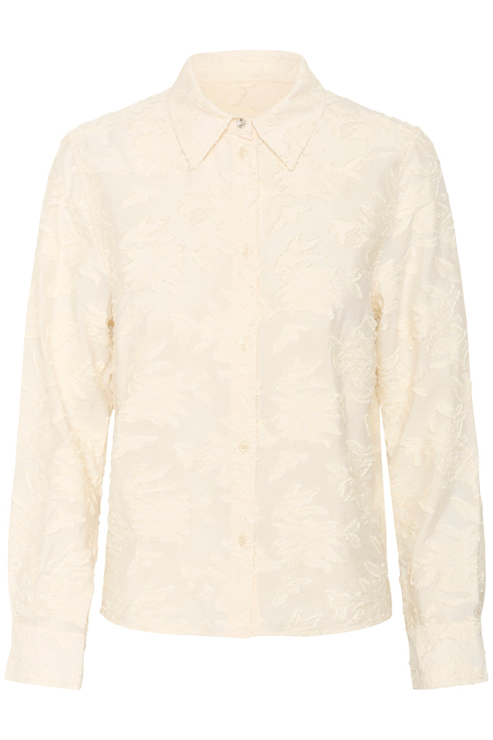 Blouse texturée avec motif floral Vilya