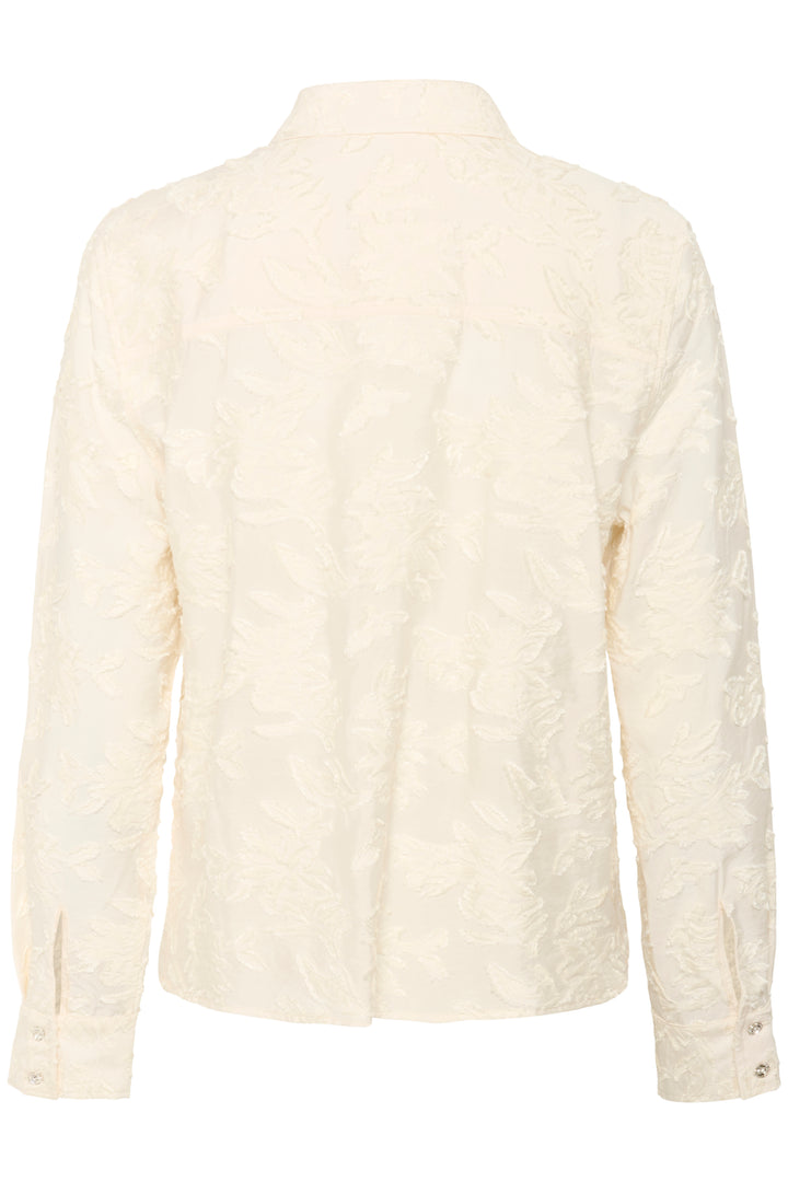 Blouse texturée avec motif floral Vilya