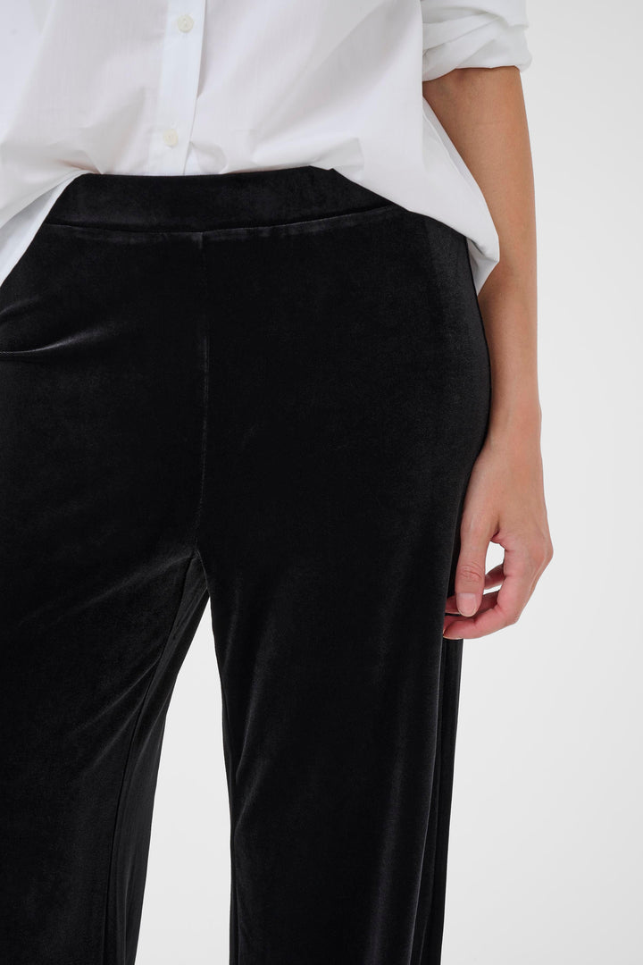 Pantalon ample en velours Varla