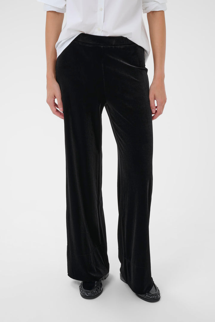 Pantalon ample en velours Varla