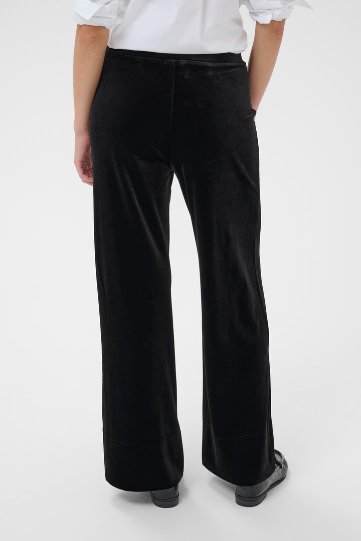 Pantalon ample en velours Varla