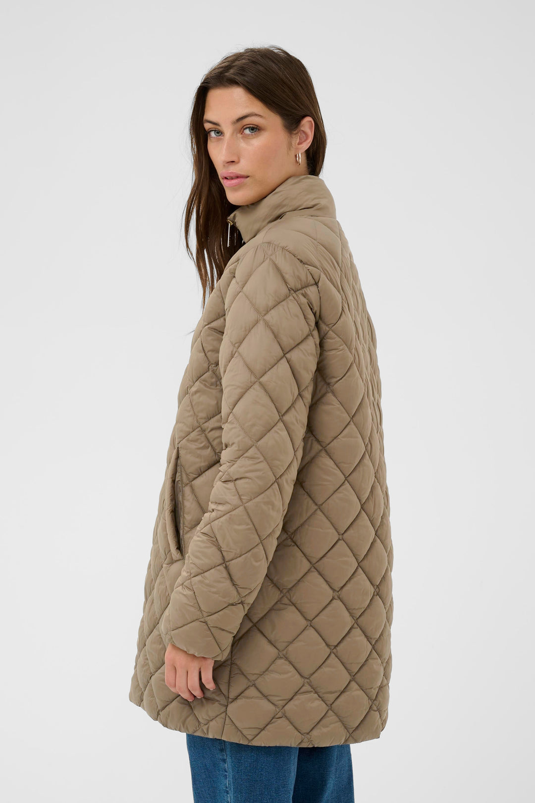 Manteau de mi-saison matelassé Olilan